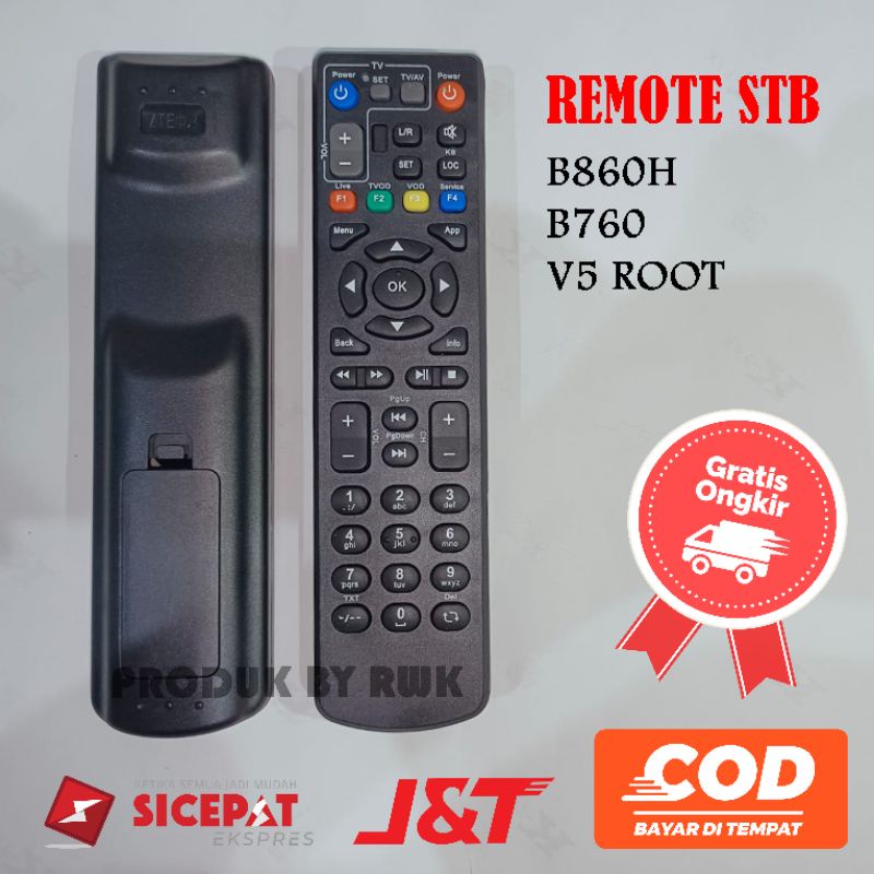 REMOTE STB ZTE REMOT ZTE STB B860H B760H B700V5