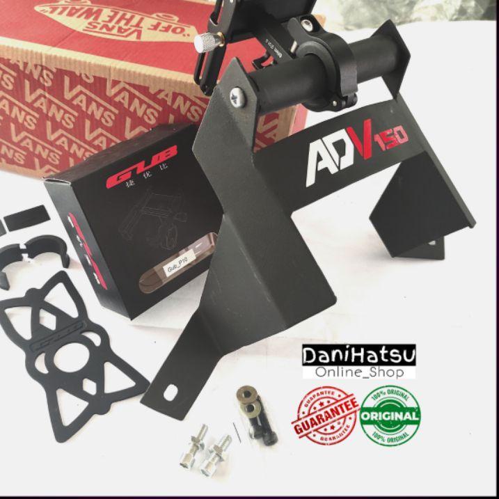 ✥ HOLDER HP BREKET GPS UNTUK MOTOR XMAX ADV NMAX AEROX LEXI VARIO BEAT MIO FORZA TMAX DUDUKAN HP PNP