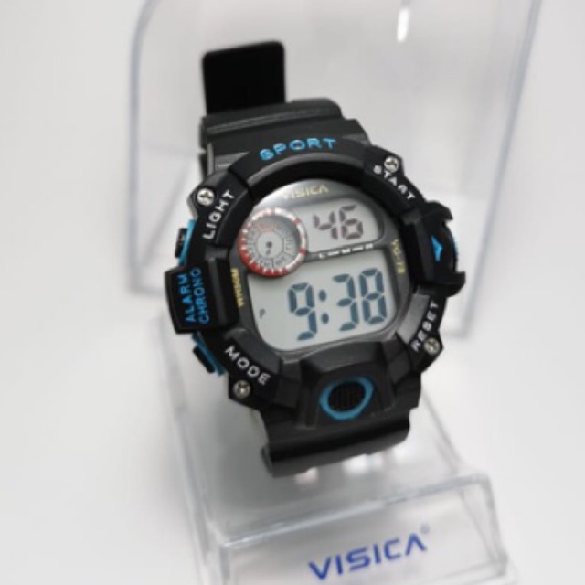 Jam tangan Anak TK SD asli VISICA ANTI AIR DIGITAL SPORTY JAM