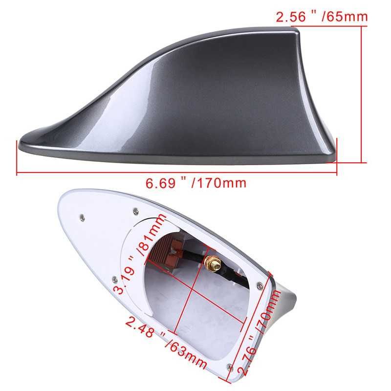 Antena Mobil Aerial Shark Fin