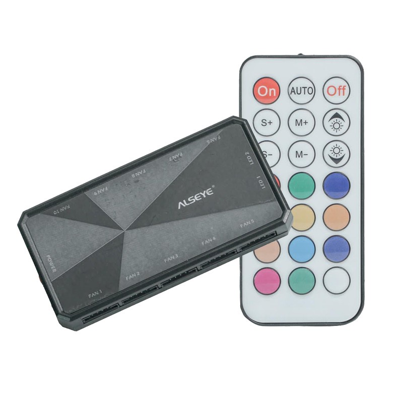 Alseye 4 in 1 Kit Fan HALO 5.0 RGB