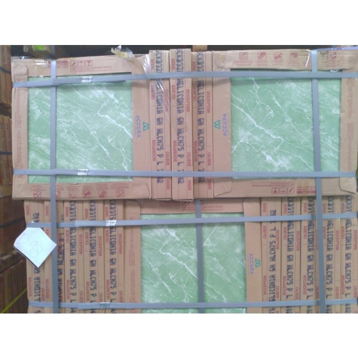 KERAMIK LANTAI MULIA HELICONIA 40X40 CM GLOSSY / CERAMIC ACCURA KW 3
