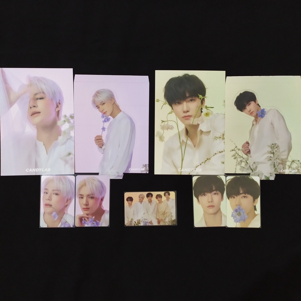 Photocard Postcard Standee NCT Dream x Candylab V4 Jeno Jaemin