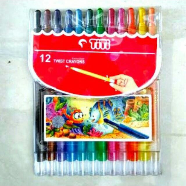 

Krayon Putar Titi Twist Crayon isi 12