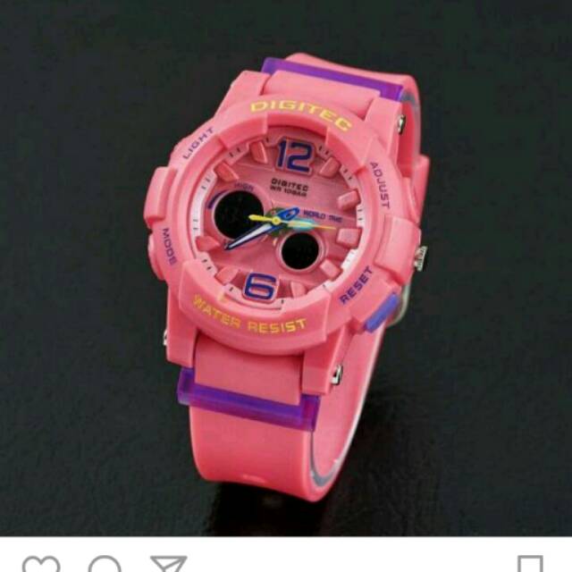 JAM TANGAN SPORTY WANITA DIGITEG ORI