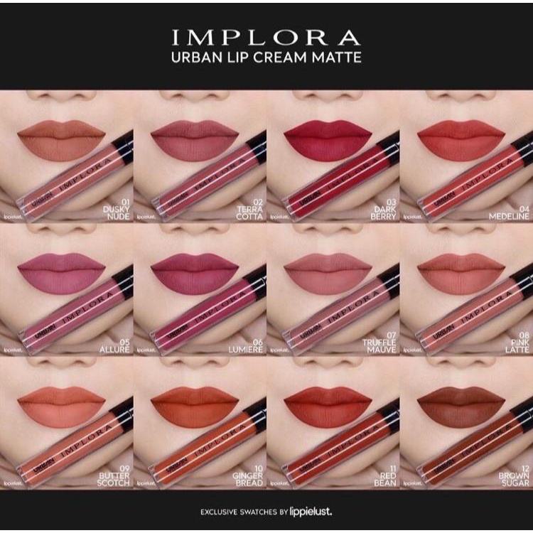 Jelita Cosmetics - Implora Lip Cream Matte