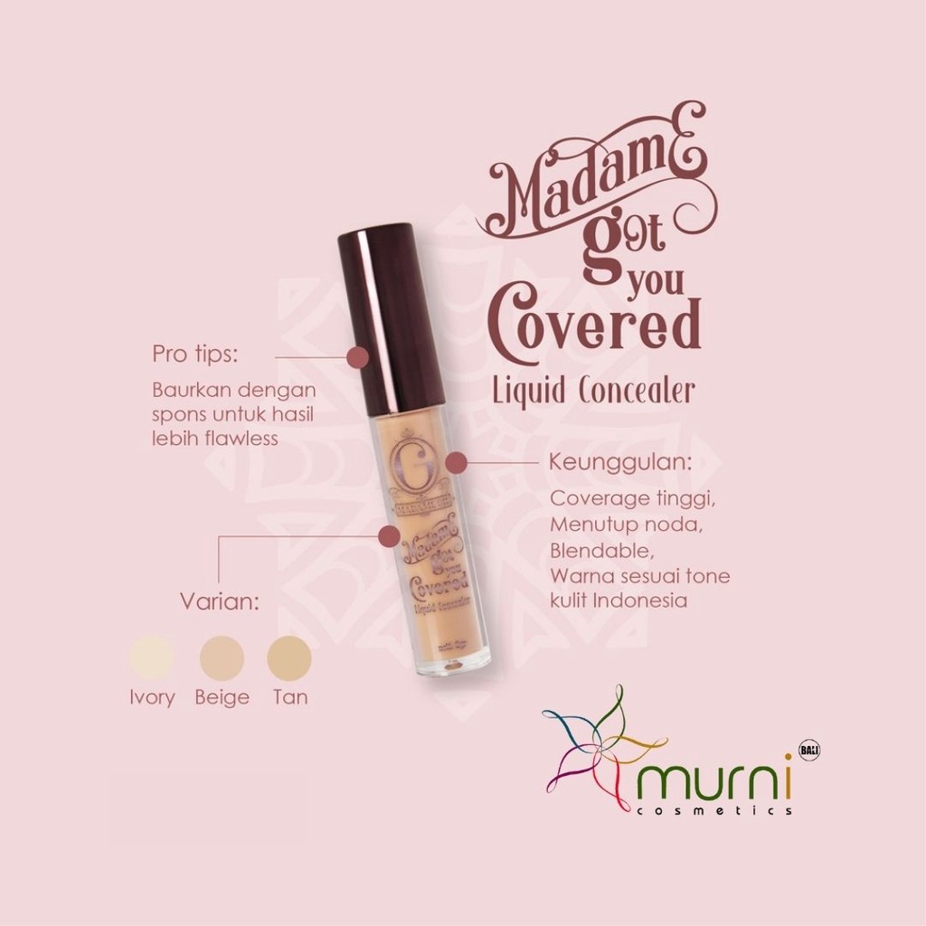 MADAME GIE MADAME GIE GOT YOU COVERED COVERED CONCEALER 3G