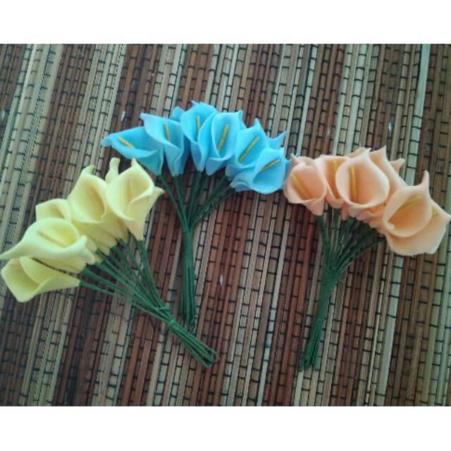 BI05 Bunga Lily kuku bunga Lily mini