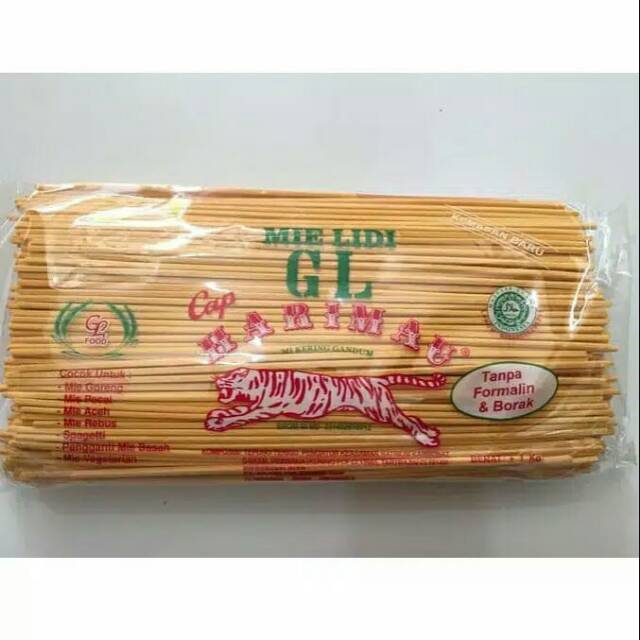 Mie lidi GL cap harimau dan Cap Naga sakti  mie gomak Medan