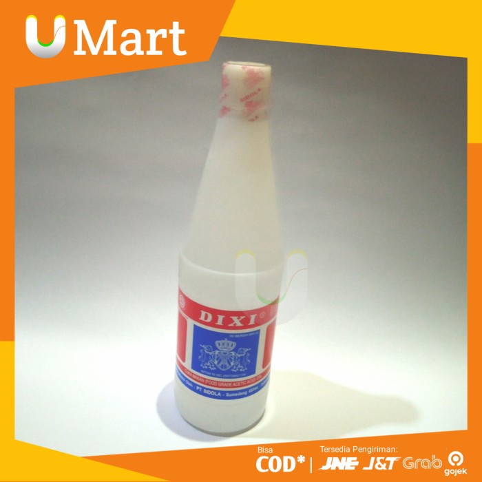 

U Mart - Cuka Dixi Botol Besar Jumbo 650ml