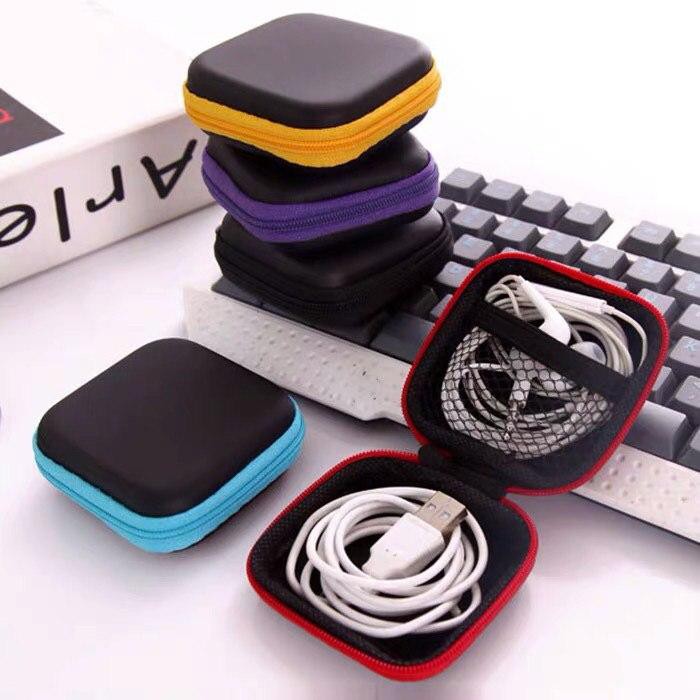 Pouch Penyimpanan Headset / Charger / Dompet Headset / Charger / Cable Data Multifungsi