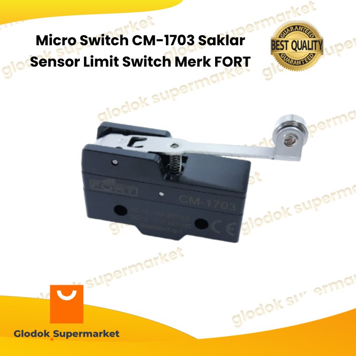 Micro Switch CM-1703 Saklar Sensor Limit Switch Merk FORT