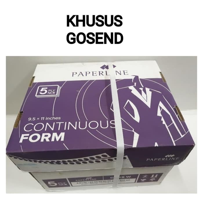 

GOSEND Continuos Form SIDU 5ply FULL 9,5x11/Kertas Komputer Print Paperline
