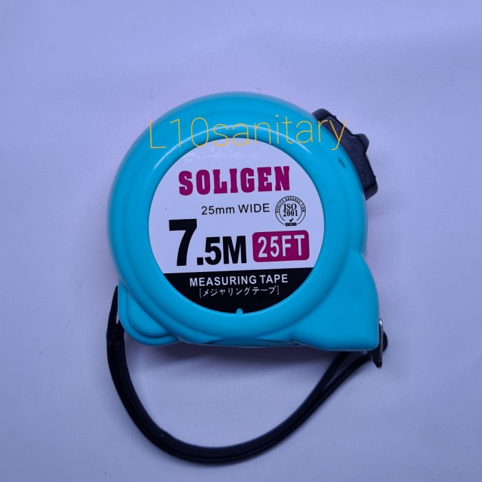 [terbaik] Meteran Soligen 7.5 Meter / Meteran Tukang Soligen 7.5M /Meteran Bagus ffe070fee