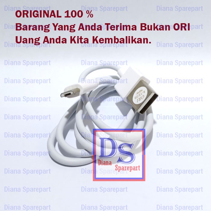 Kabel Data Oppo A71 A57 A39 Cable Cas Casan Micro Original 100