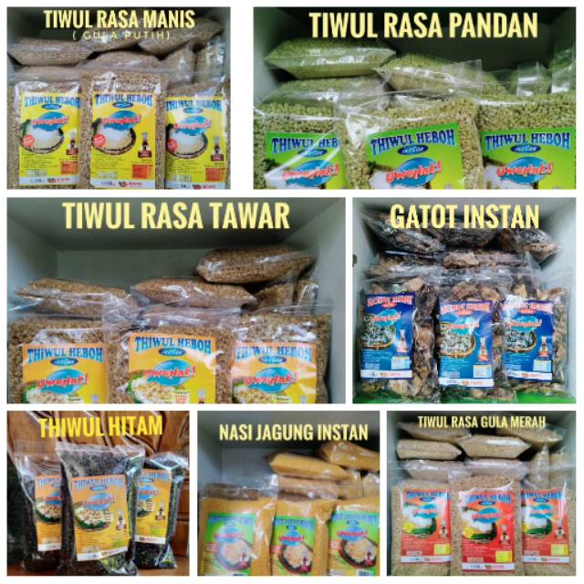 

Aneka rasa tiwul isntan