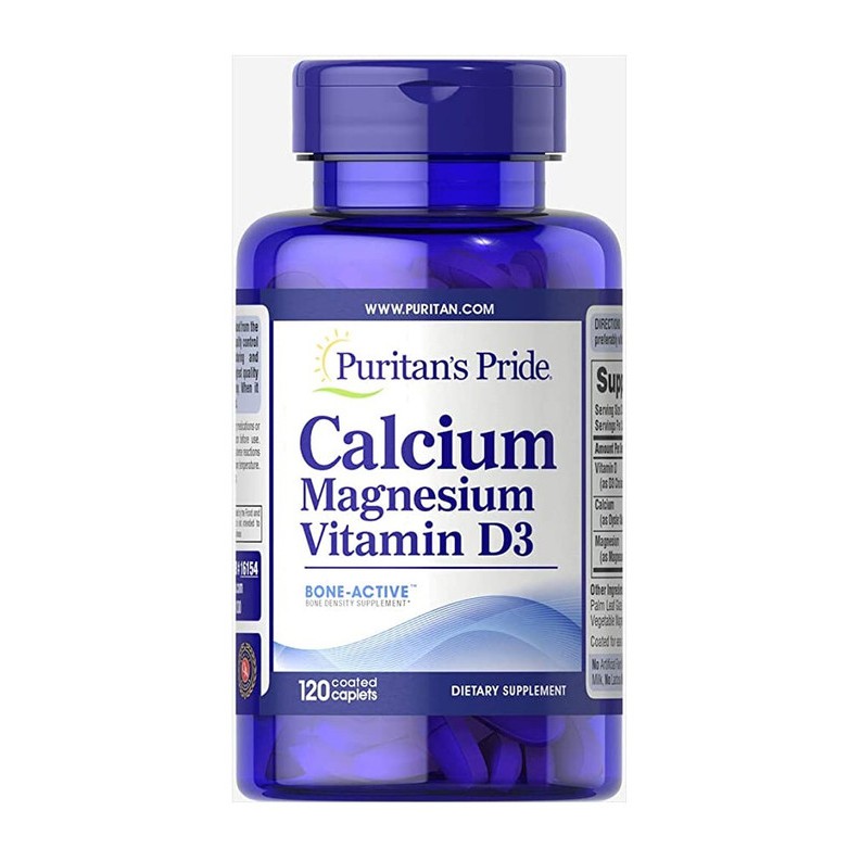 Puritans Pride Calcium Magnesium Vitamin D3 Puritan's Puritan Vit D 3