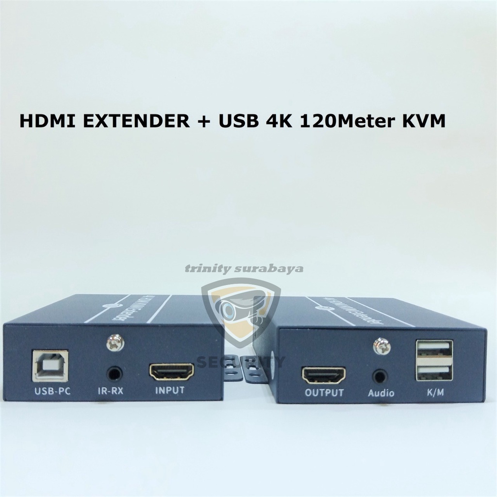 HDMI Extender + USB 4K 120Meter KVM