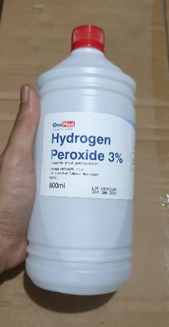 HYDROGEN PEROXIDE 3% ANTI BAKTERI 99.9% / HAND SANITIZER/ ANTISEPTIK