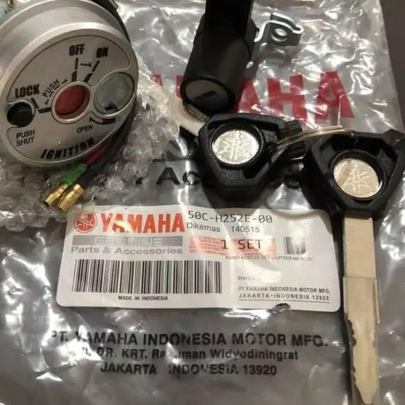 Trend RJM 93 Kunci Kontak Keyset Key Set Jok Motor Assy Yamaha Jupiter MX 135 -50c .. .. ..