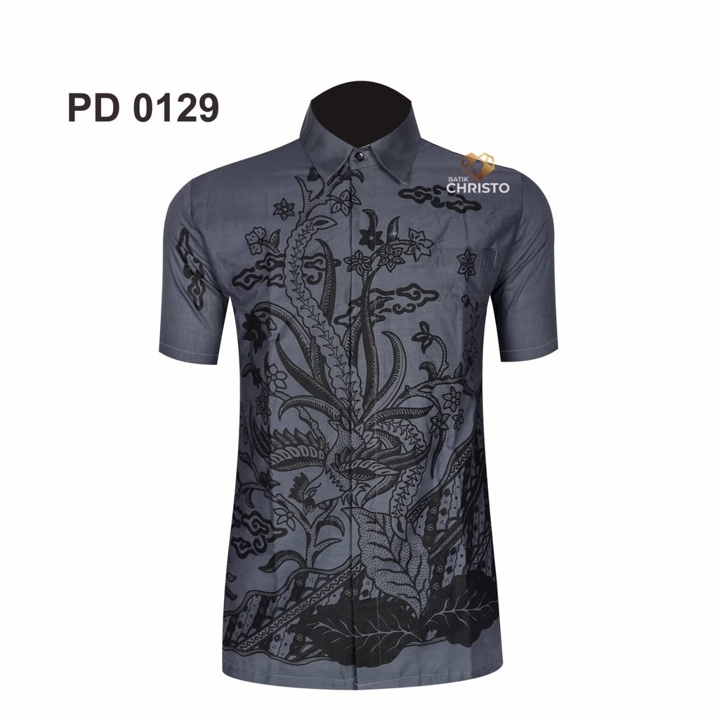 Kemeja Batik Slimfit Premium CHR 0129