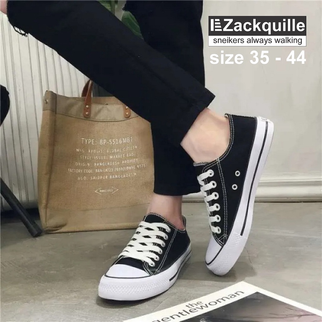 sepatu sneakers pria wanita zackquille / sepatu oxford / sepatu laki perempuan / sepatu sekolah / sepatu kasual  / sepatu klasik / sneakers klasik premium promo paling murah di shopee