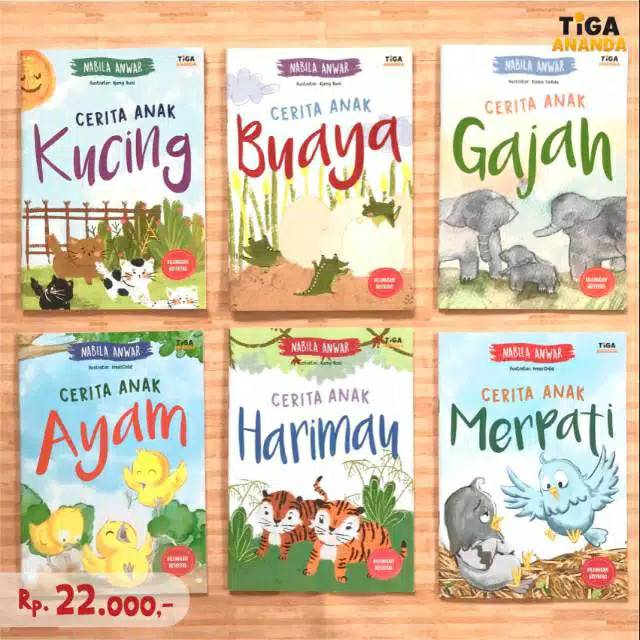 Buku Cerita Anak ~ Tiga Ananda Seri Anak Binatang