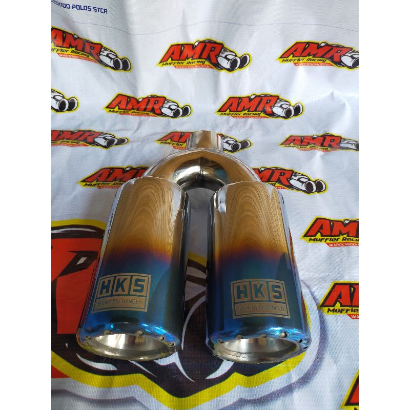 Knalpot Mobil Racing HKS GRONEL CABANG