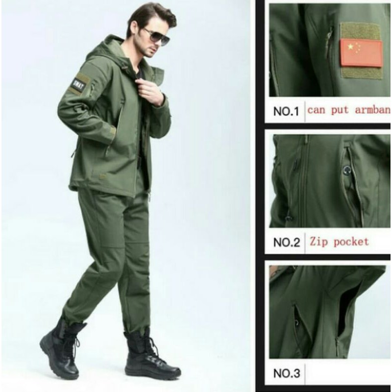 Jaket TAD Tactical ARMY