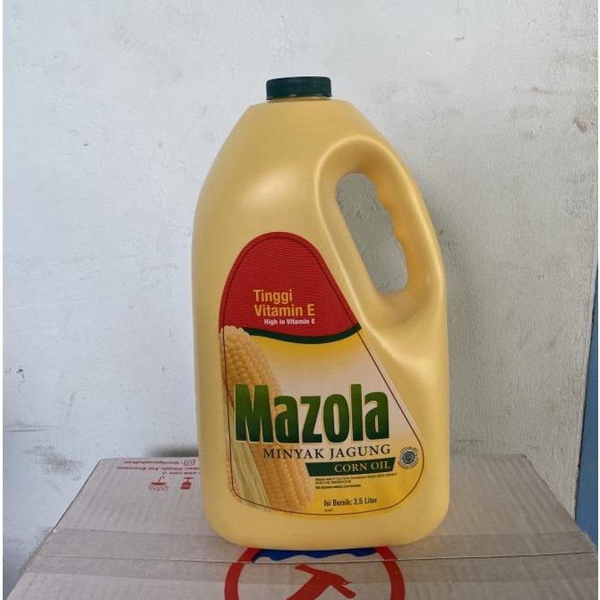 

Mazola Corn Oil 3.5 L Liter Minyak Jagung