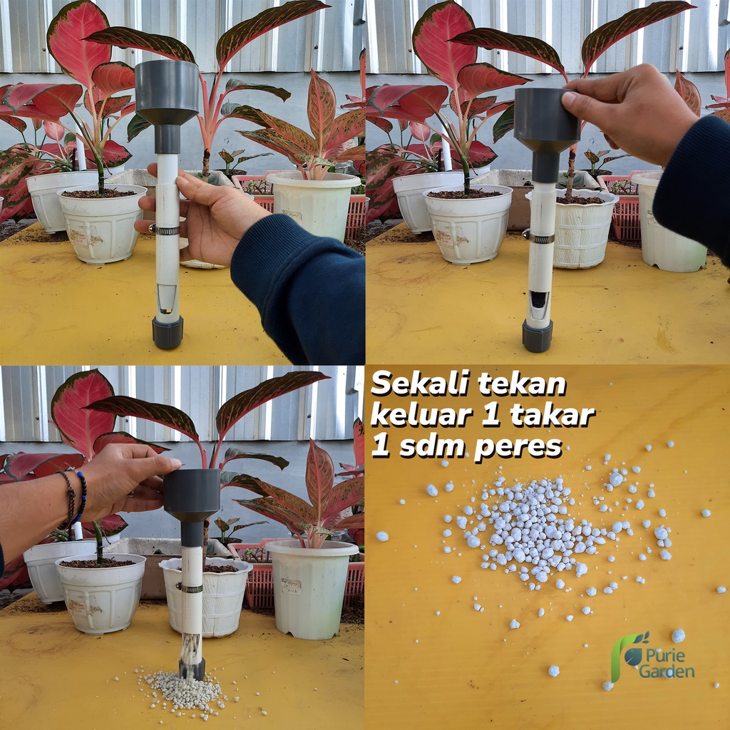 Alat Penabur Pupuk NPK Urea Phonska Dolomit dll ANTI CAPEK PG KDR