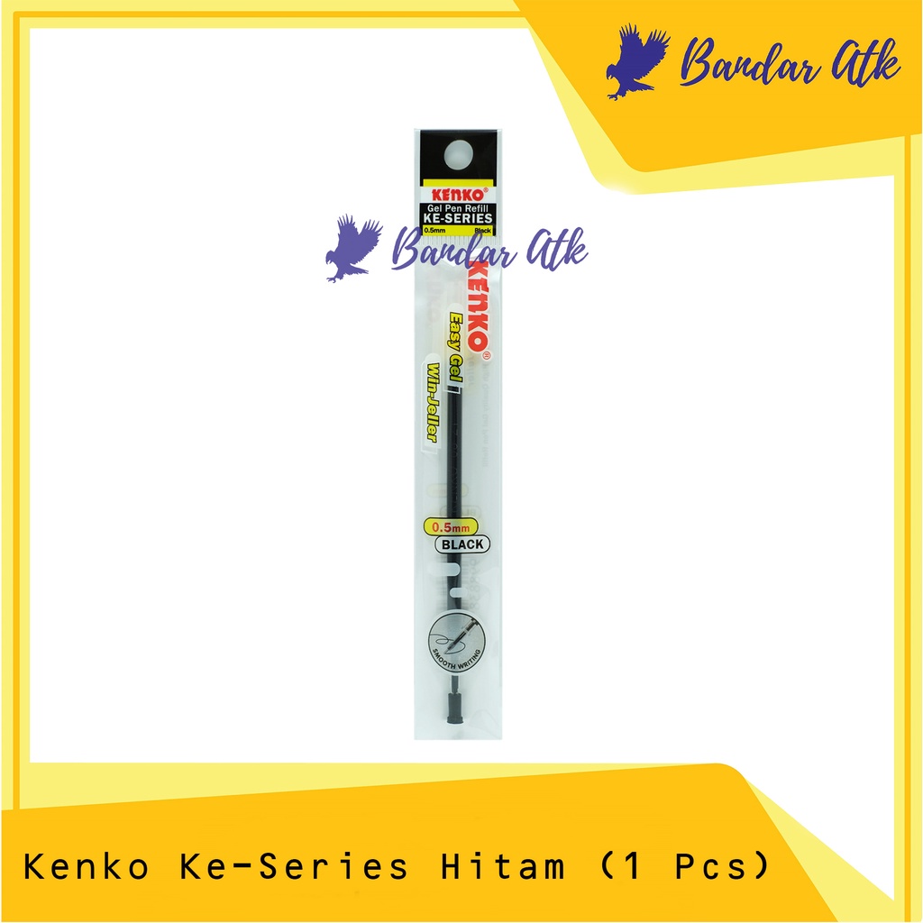 

Refill Isi Pen Pulpen Ballpoint Bolpen Kenko Ke Series Hitam [1 PCS]