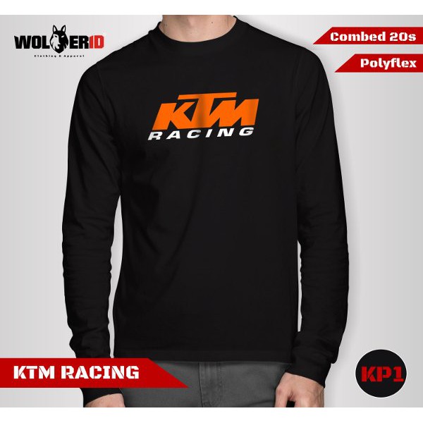 Kaos KTM Racing lengan panjang - Kaos motor KTM