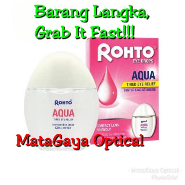 Rohto Aqua Eye Drops  By Rohto Pharmaeutical Japan