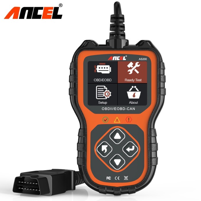 Ancel As200 Alat Scanner Diagnostik Obd2 Obd 2 Untuk Mesin Mobil