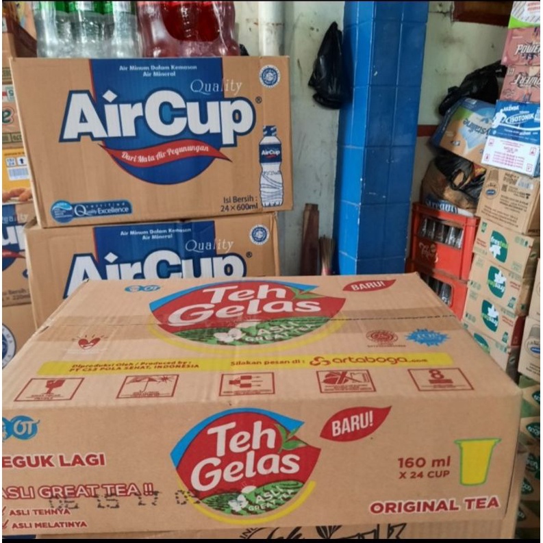 

Ay00! TEH GELAS 1 DUS ISI 24 CUP