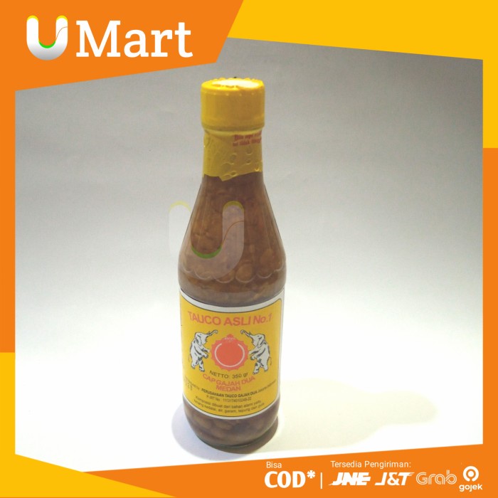 

U Mart - Tauco Medan Asli Cap Gajah Dua Botol