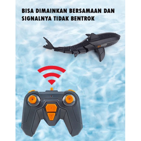 Shark Remote Kontrol Control Mainan Shark Anak RC Impor