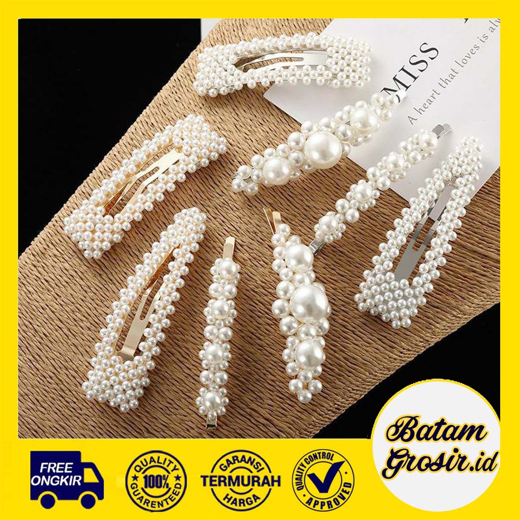 BATAMGROSIR ID JEPIT  RAMBUT  MUTIARA KEKINIAN  KOREA  