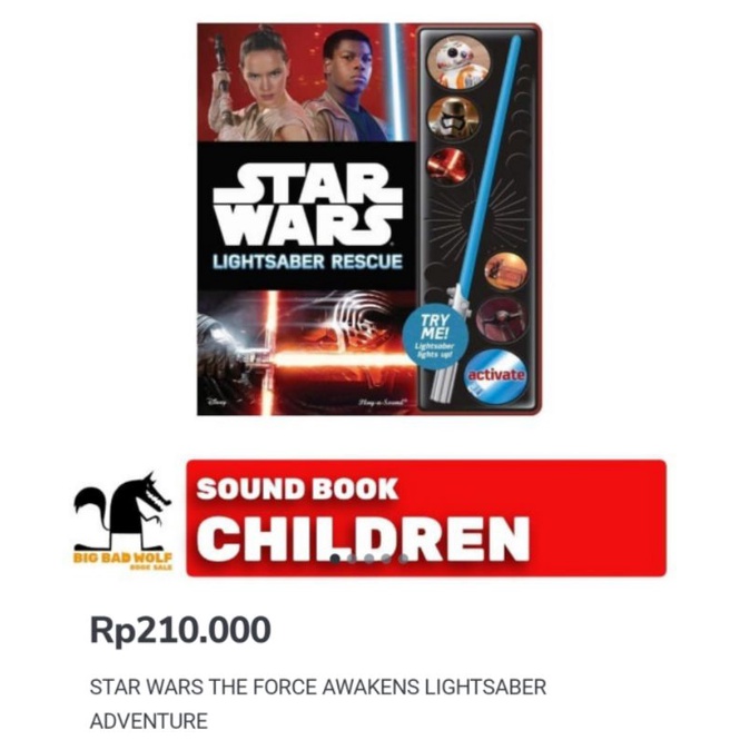 BBW Sound Book Star Wars