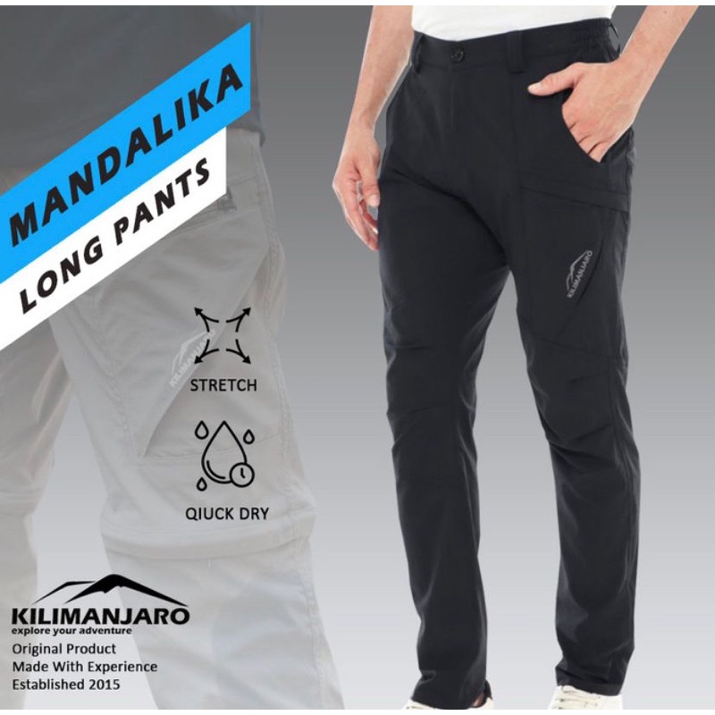 celan gunung kilimanjaro outdoor Mandalika - Celana outdoor kilimanjaro