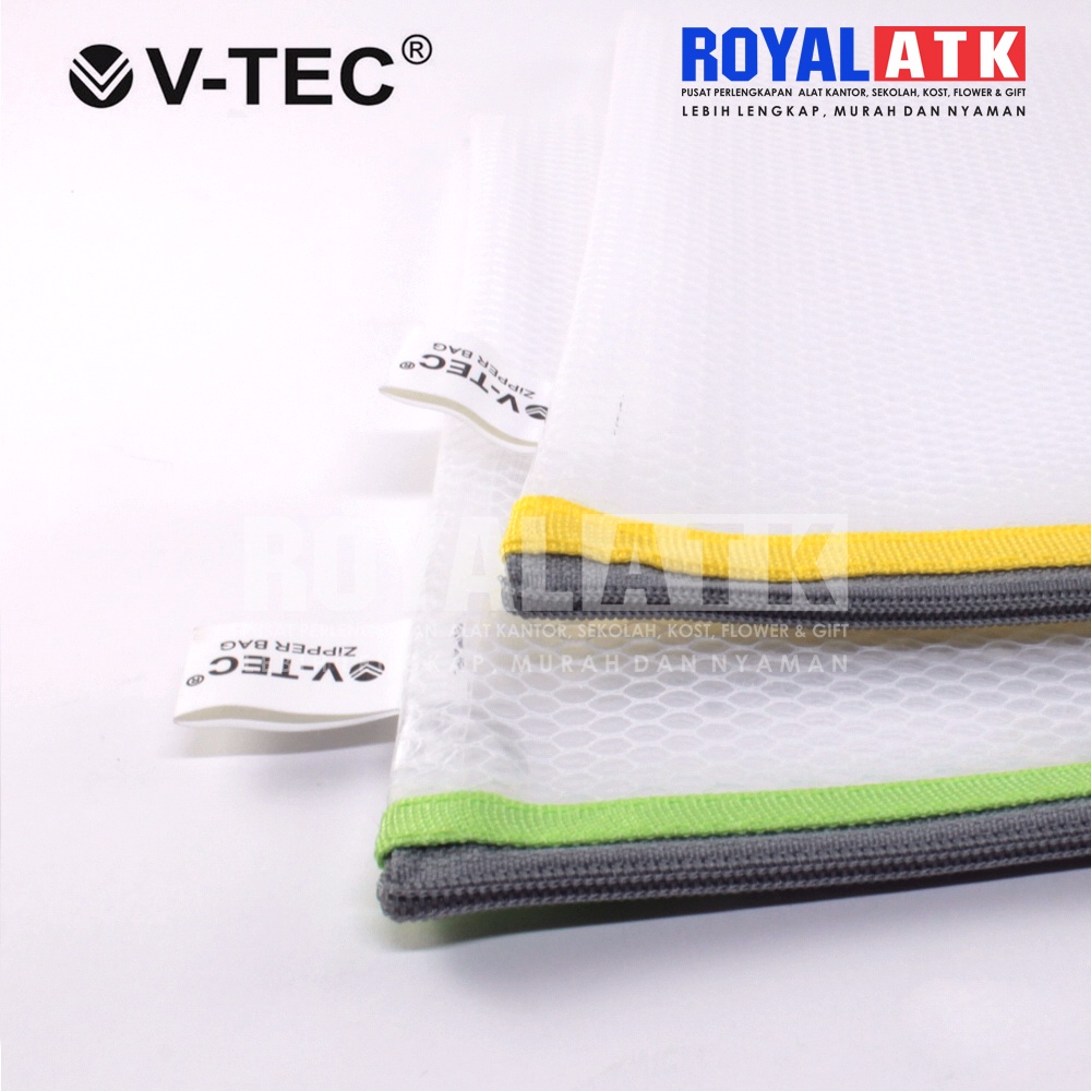 

Zipper Bag Dokumen V TEC No 6009 Ukuran A4