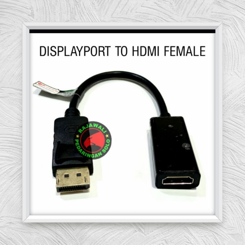 DISPLAY PORT TO HDMI FEMALE CONVERTERDISPLAY PORT TO HDMI