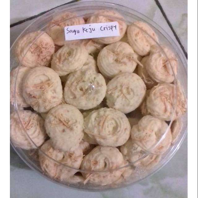 

Kue sagu keju crispy