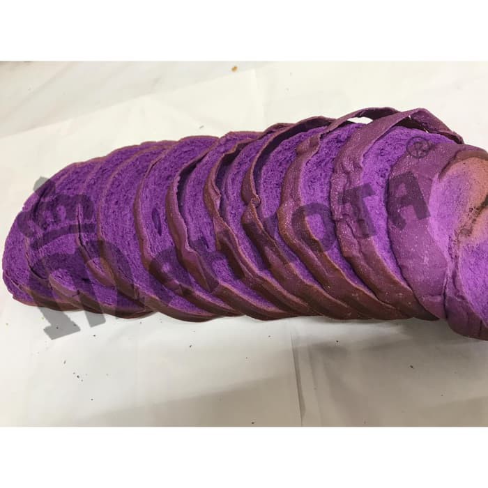 

Roti tawar Bumbung / Bandung Bulat Ungu (Taro)