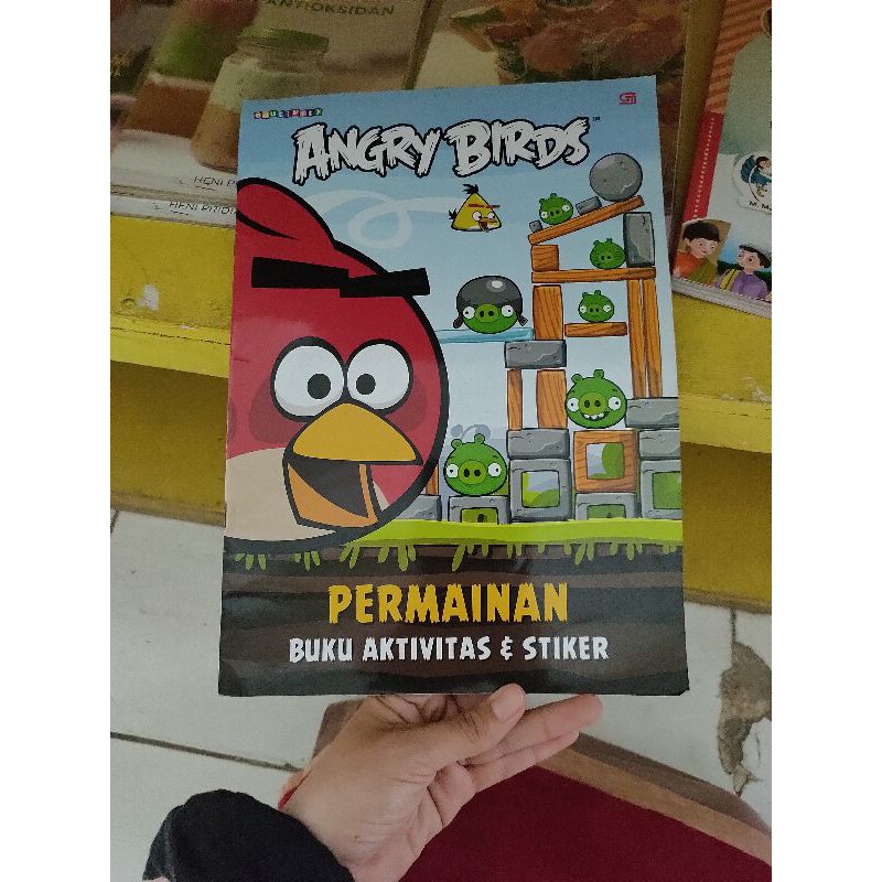 ANGRY BIRDS - Permainan, Buku Aktivitas & Stiker