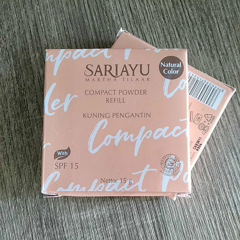 sariayu compact powder refill spf15/sariayu bedak padat refill