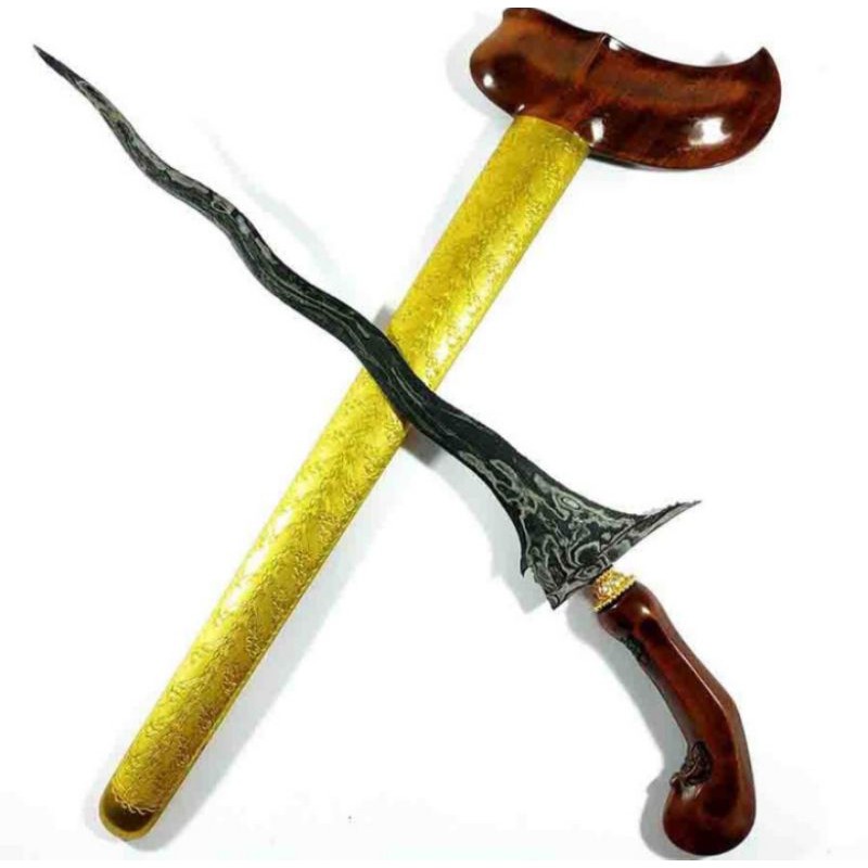 Keris Pusaka Kyai Carubuk Kuno Sepuh Luk 7 Shopee Indonesia