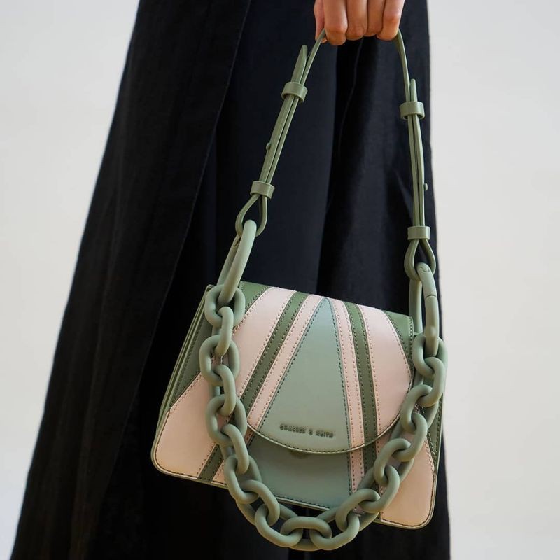 9.9 SALE | CK Circular Flap Trapeze Bag