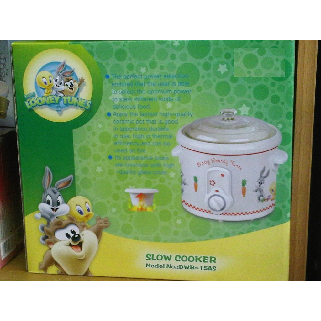 Looney Tunes Baby Slow Cooker 1,5L - DWB-15A